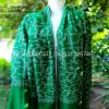 Green jaal TajMehal handicrafts Green colour with Sozni Allover Designer Jaal