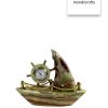 01 14 Onyx Stone Ship Table Clock