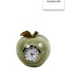 Onyx Stone Apple Shaped Table Clock