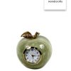 Onyx Stone Apple Shaped Table Clock Onyx Stone Apple Shaped Table Clock