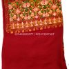 Maroon Aari work Jama with multicolor Embroidery Maroon Aari work Jama with multicolor Embroidery