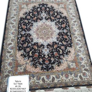 Tabriz Shahi Rug: 5×7