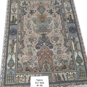 Tabriz Shahi Rug: 5×7