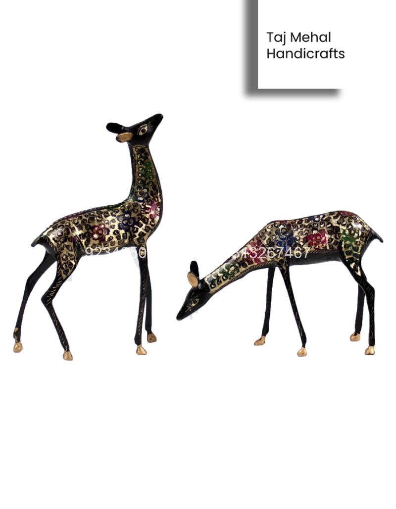 Handmade Brass Deer Handmade Brass Deer
