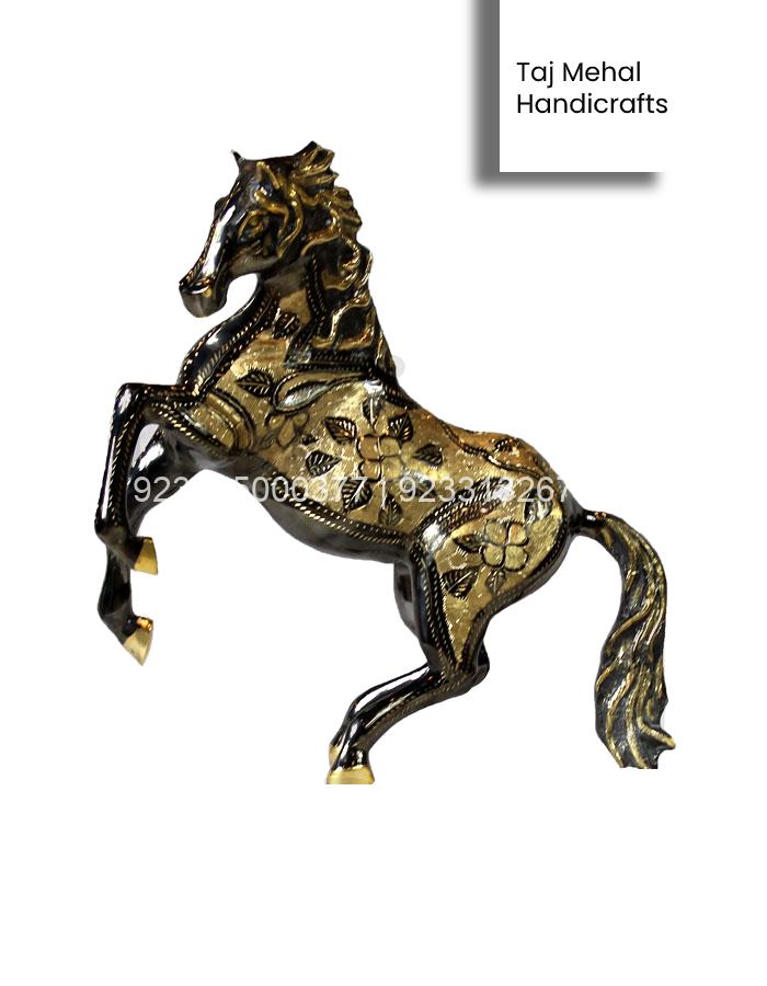 Handmade Brass Horse