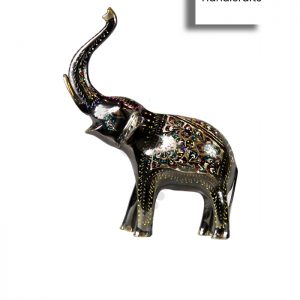 Handmade Brass Elephant at Guard Figurine 8″ Fancy