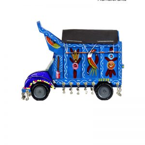 Handmade Wooden Pakistani Traditional Truck with Truck Art