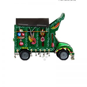 Handmade Wooden Pakistani Traditional Truck with Truck Art