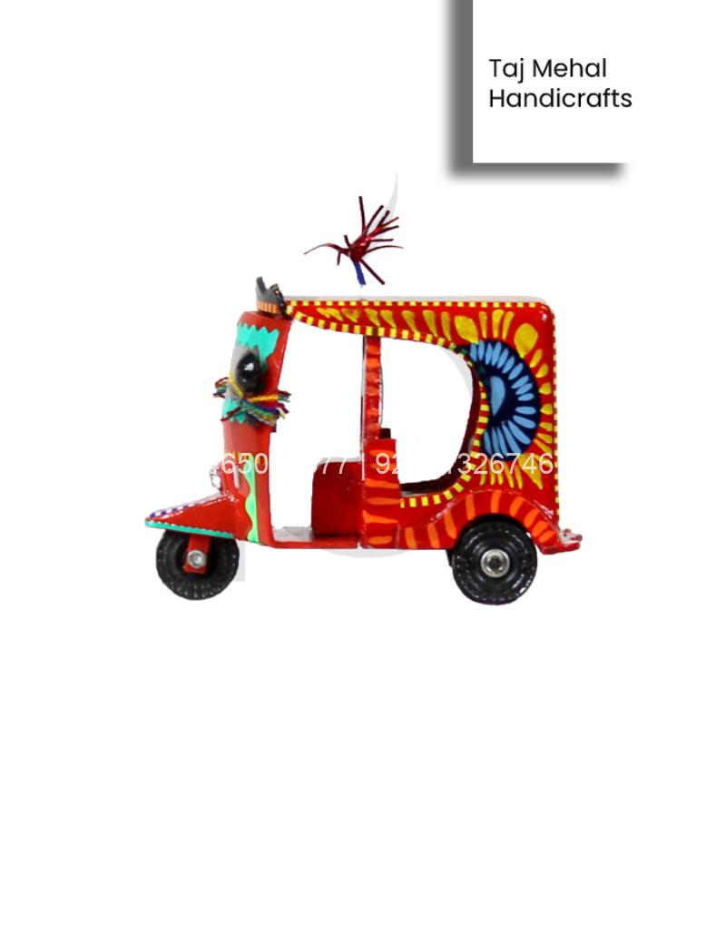 Handmade Wooden Colorful Rickshaw Handmade Wooden Colorful Rickshaw