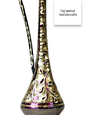 B2 P82 006 CB3021 10 Beautiful Handmade Brass Flower Vase 6″