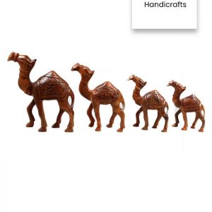 Beautiful Handmade Wooden Camel