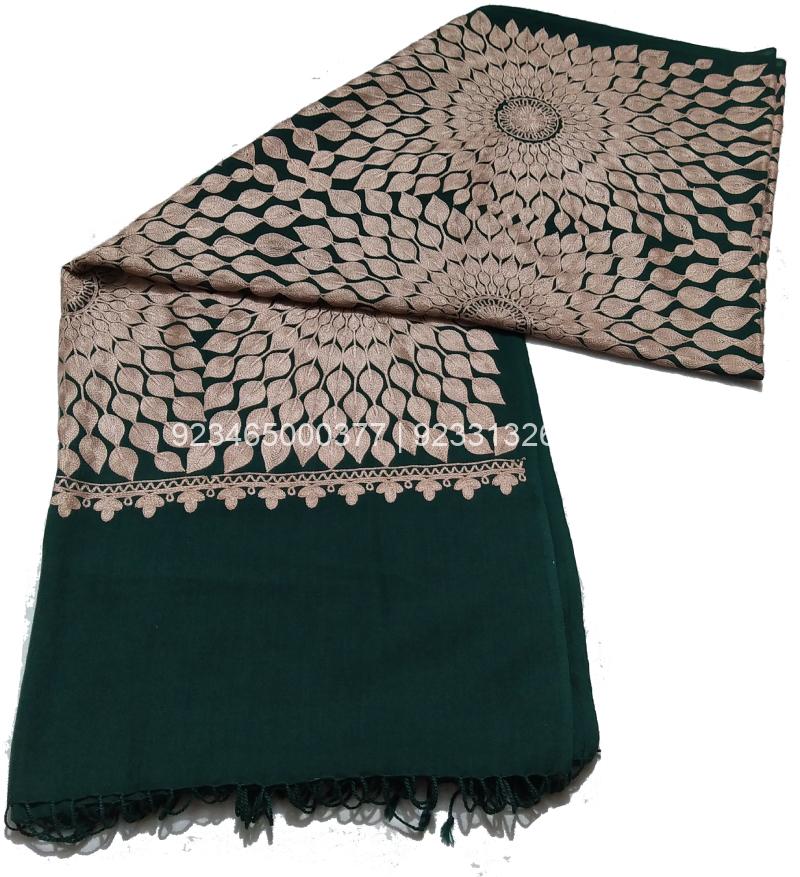 Green Sun Flower Design Aari Jama Embroidered Green Sun Flower Design Aari Jama Embroidered