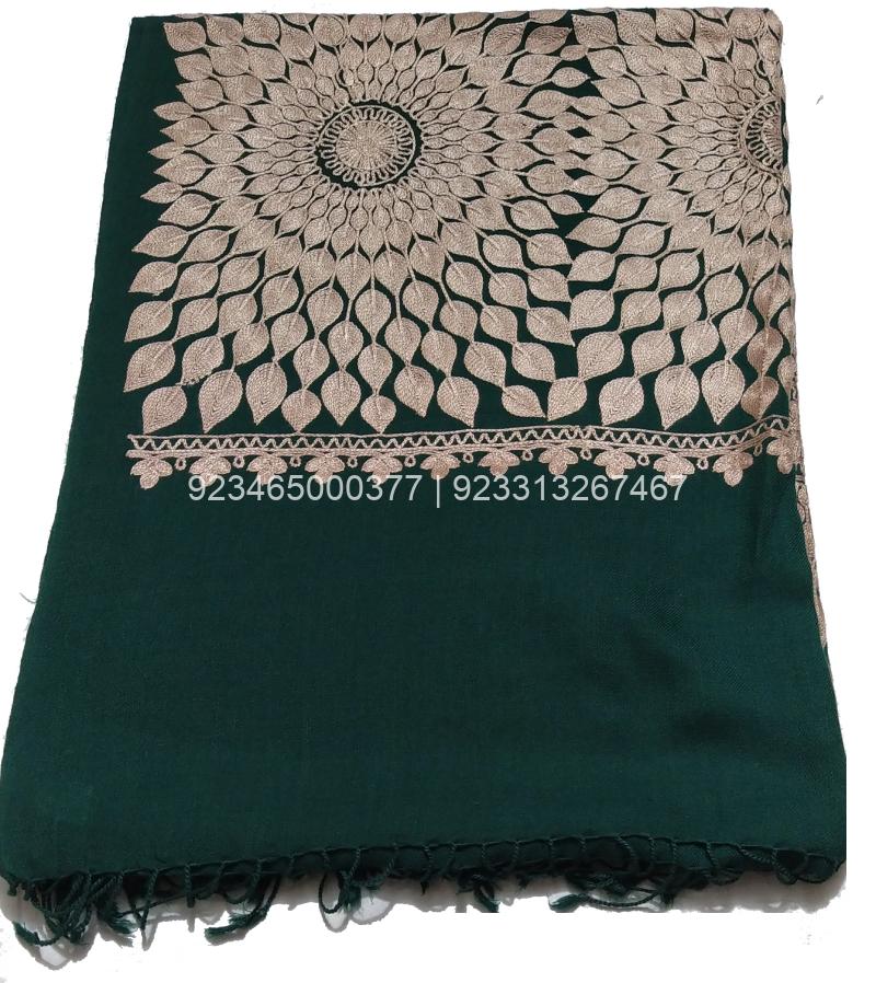Green Sun Flower Design Aari Jama Embroidered Green Sun Flower Design Aari Jama Embroidered