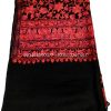 Black and Maroon Aari work Jama with Embroidery Black and Maroon Aari work Jama with Embroidery