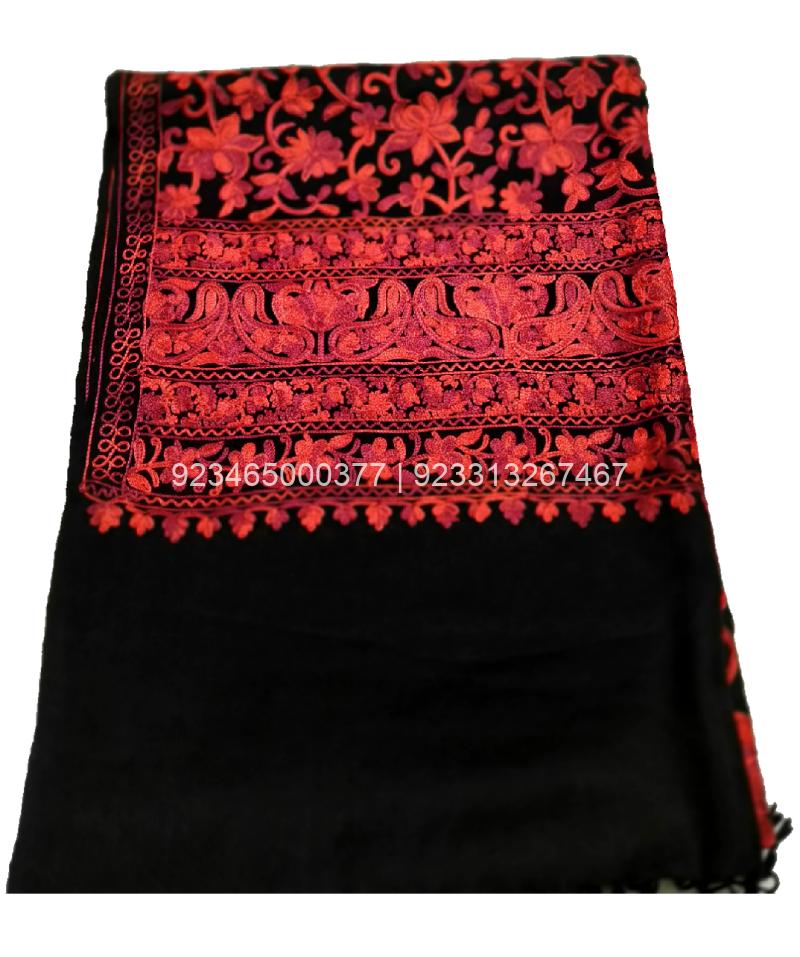 Black and Maroon Aari work Jama with Embroidery Black and Maroon Aari work Jama with Embroidery