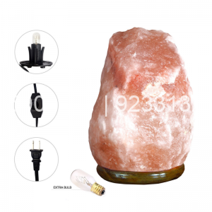 Himalayan Rock Salt Lamp – 7 – 8″ With Chord And Bulb
