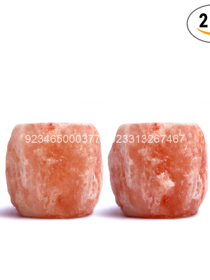 himalayan rock salt tea light holder 1 Himalayan Rock Salt Natural Tea Light Holder