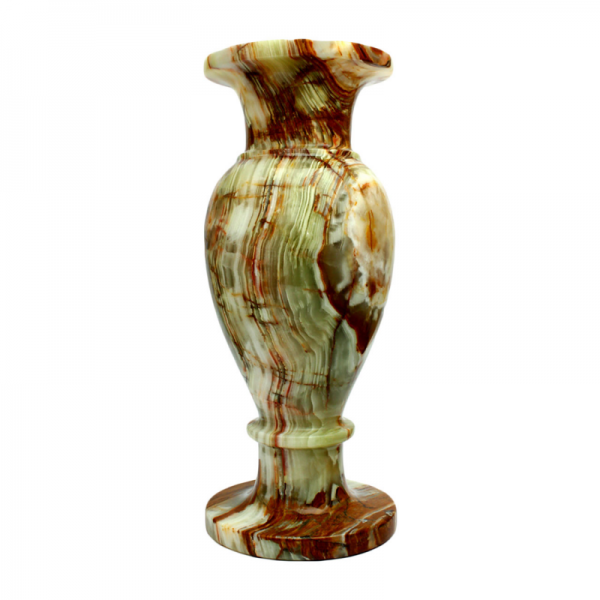 Decorative Multi Green Onyx Flower Vase