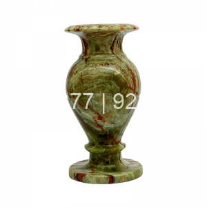 Decorative Multi Green Onyx Flower Vase