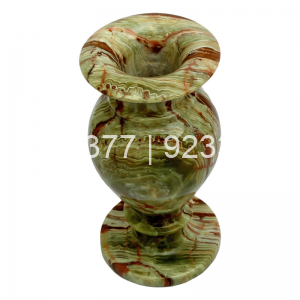 Decorative Multi Green Onyx Flower Vase