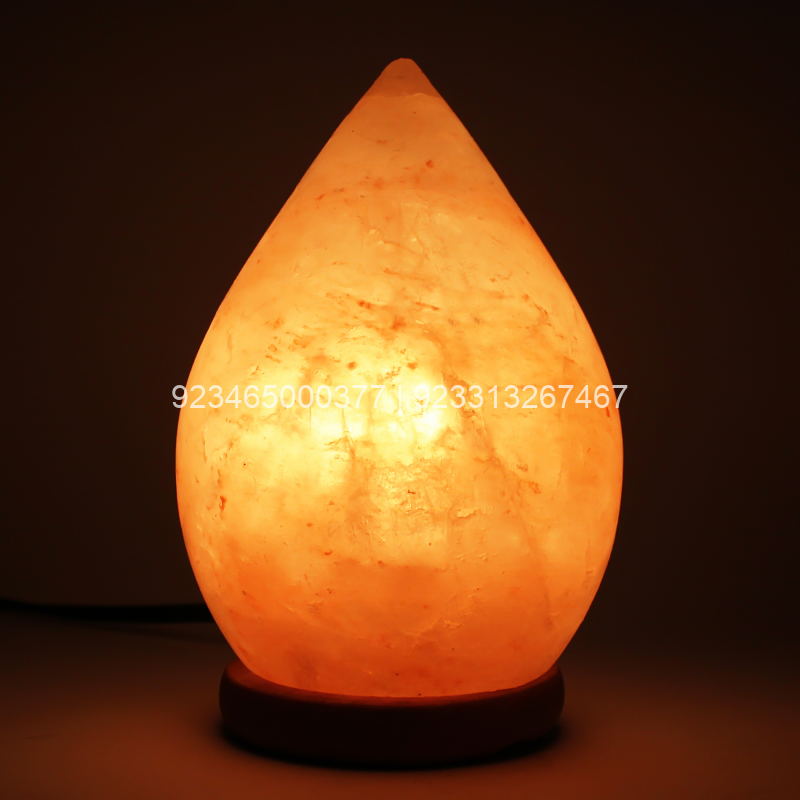 tTear Drop Shape Natural Air Purifying Himalayan Salt Lamp  Tear Drop Shape Natural Air Purifying Himalayan Salt Lamp