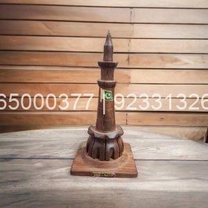 wooden minar-e-pakistan souvenior