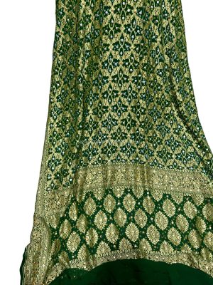 Gajji Silk Chunri with Mukesh Work
