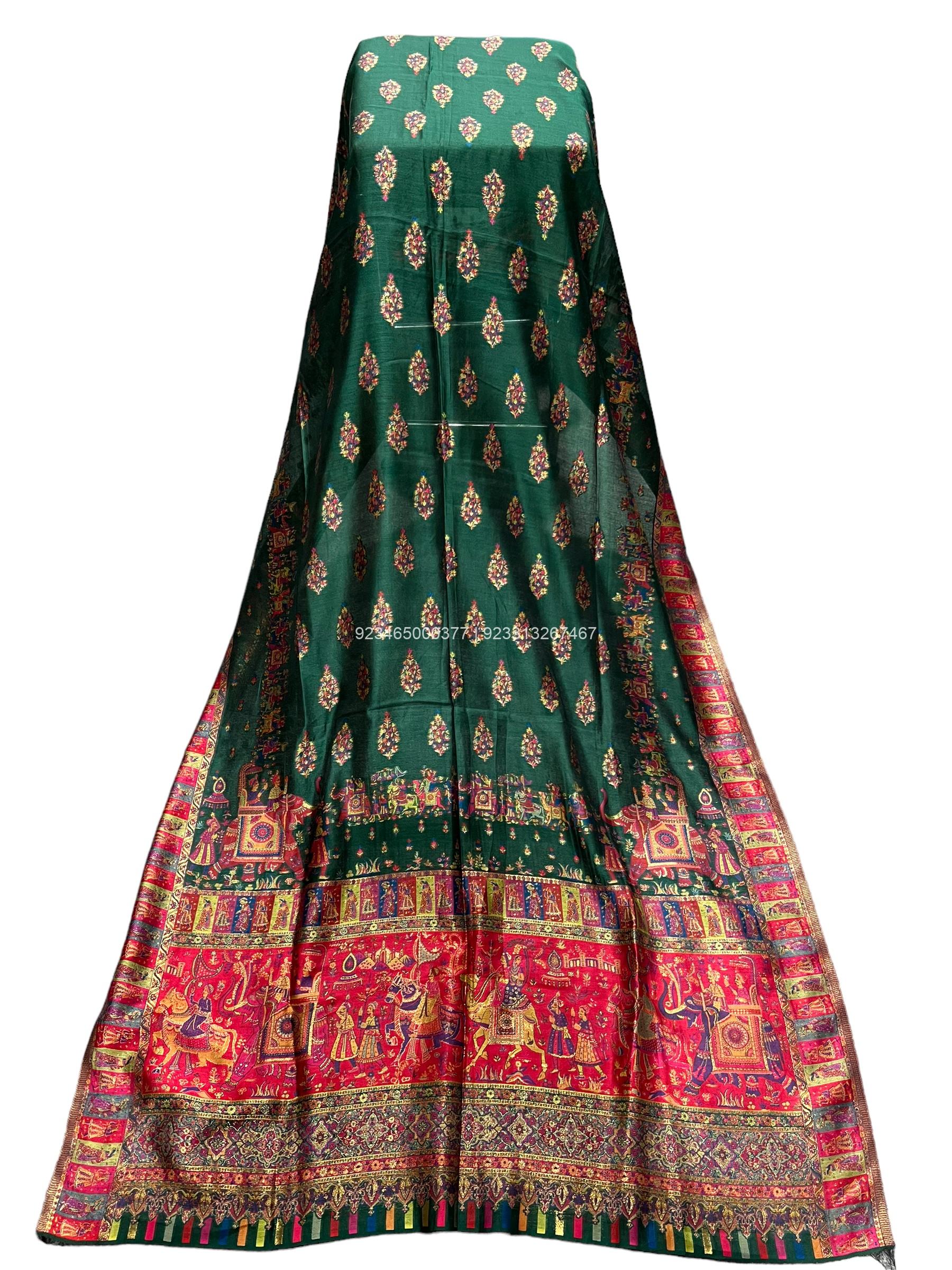 Kani Silk Mughul Border Dupattas