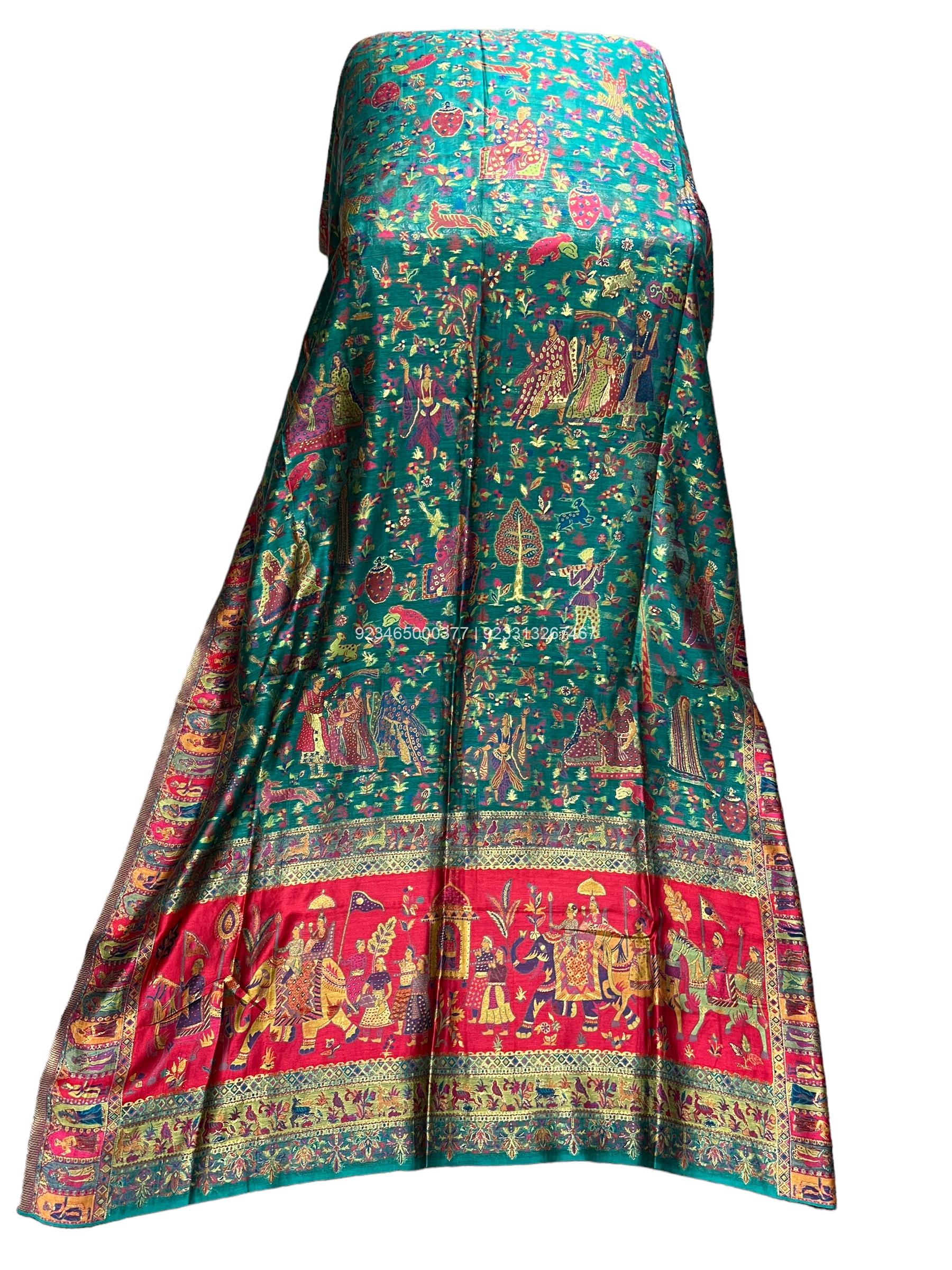 photoroom 003 20230324 134954 Silk Kani Shikargah Design Dupatta