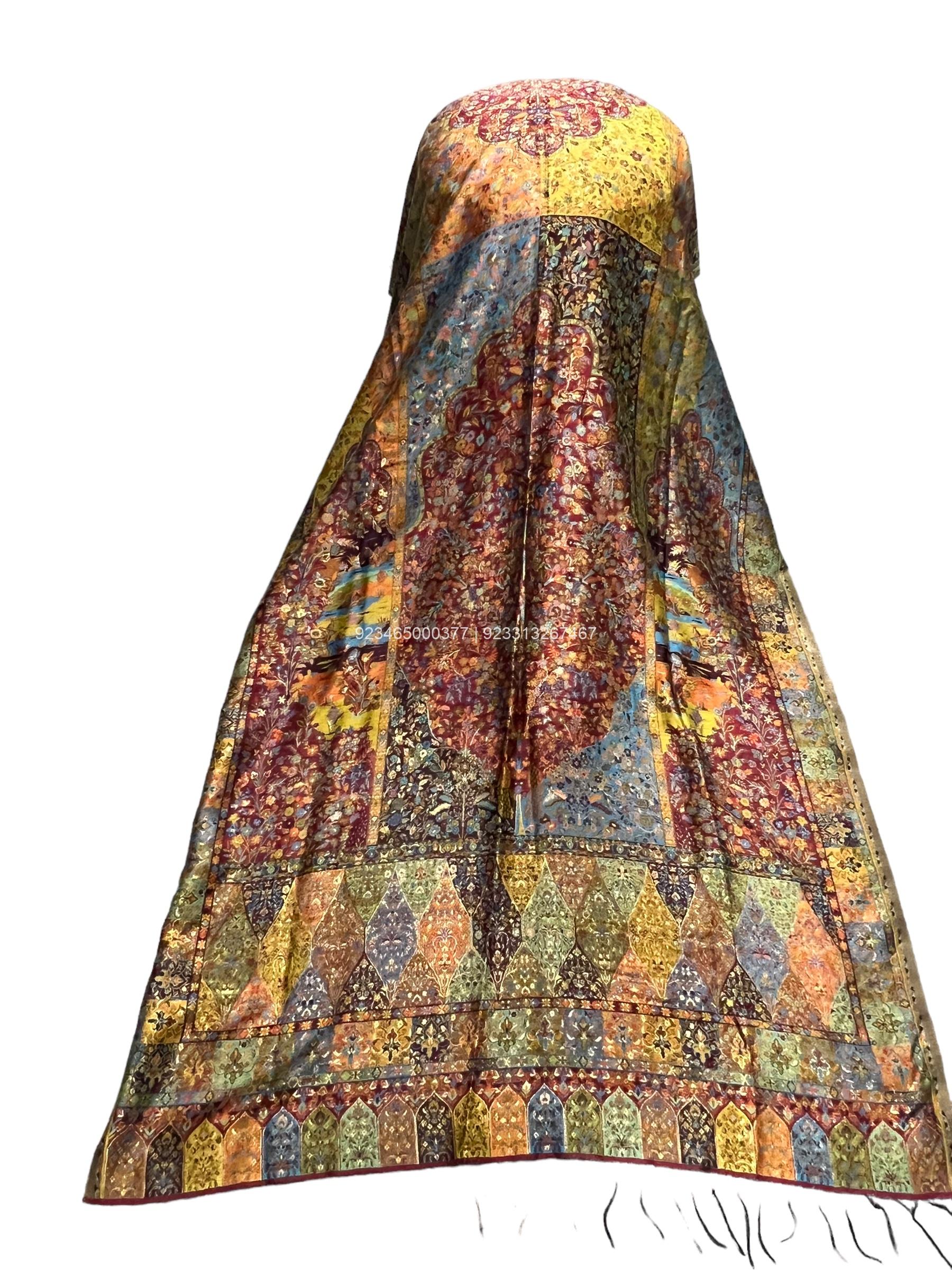 Kani Silk Jamawar Design Dupatta Kani Silk Jamawar Design Dupatta