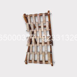 Woodworking Wooden Folding Stool – Sheesham