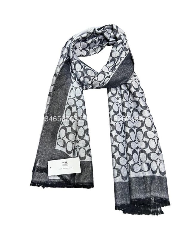 Cashmere Coach Signature Stole