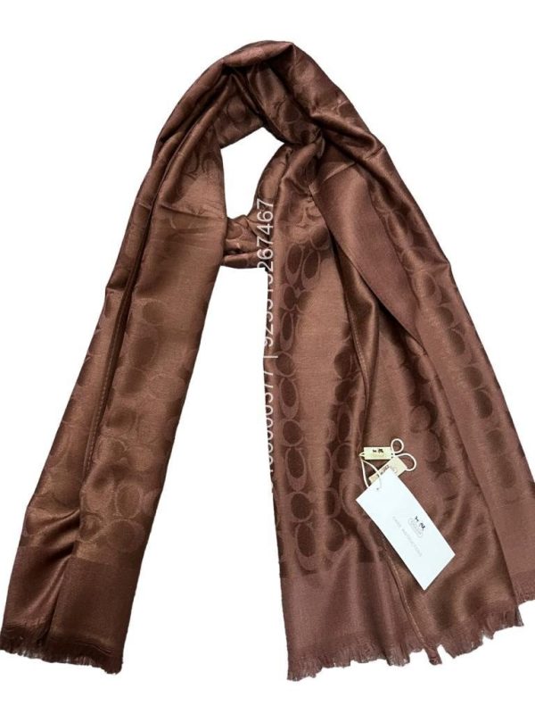 Coach 2024 pashmina scarf