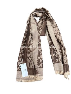 Cashmere Coach Signature Stole